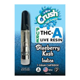 Crush 1g THC-A Live Resin Cartridge (MSRP $24.99)