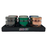 Crushers 63mm 4 Part Grinder Design GR414 6ct Display