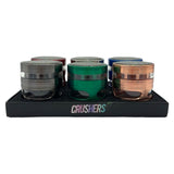 Crushers 63mm 4 Part Grinder Design GR414 6ct Display