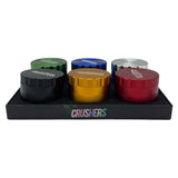 Crushers 63mm Grinder Design GR119 6ct Display