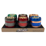 Crushers 63mm Grinder Design GR205 6ct Display