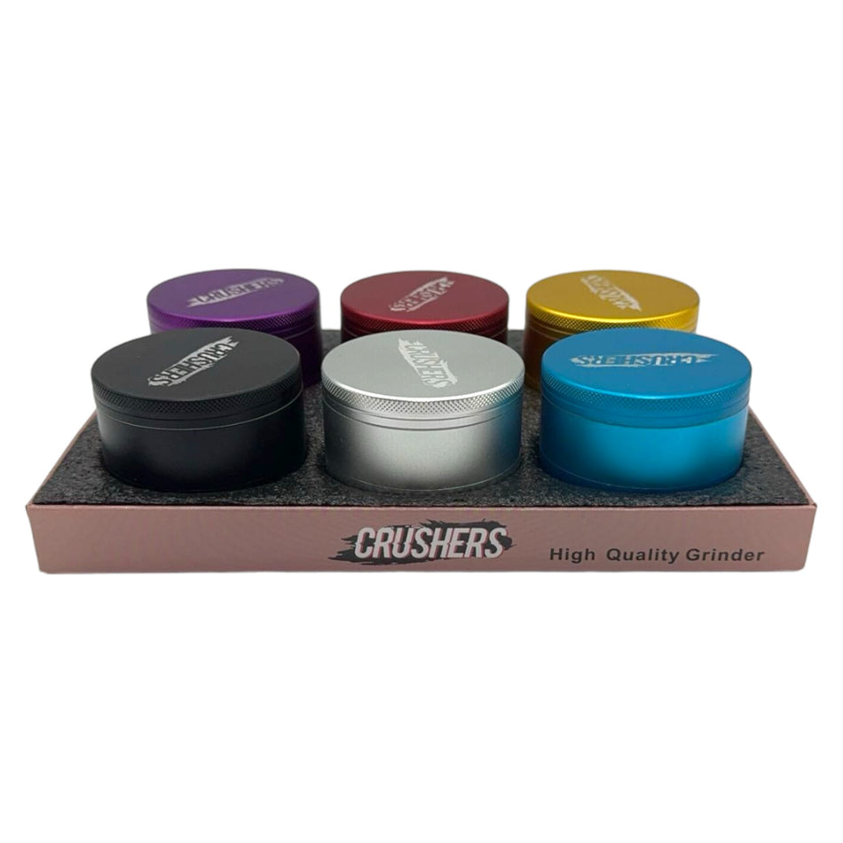 Crushers 63mm Grinder Design GR241 6ct Display