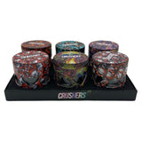 Crushers 63mm Grinder Design GR263 6ct Display