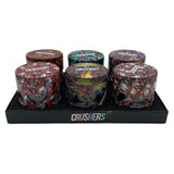 Crushers 63mm Grinder Design GR263 6ct Display