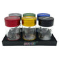 Crushers 63mm LED 3 Part Grinder Design GR400 6ct Display