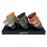 Crushers 63mm LED Grinder Design GR509 6ct Display