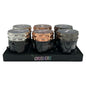Crushers 65mm LED Grinder Design GR907 6ct Display