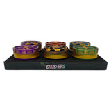 Crushers 75mm 4 Part Grinder Design GR250 6ct Display