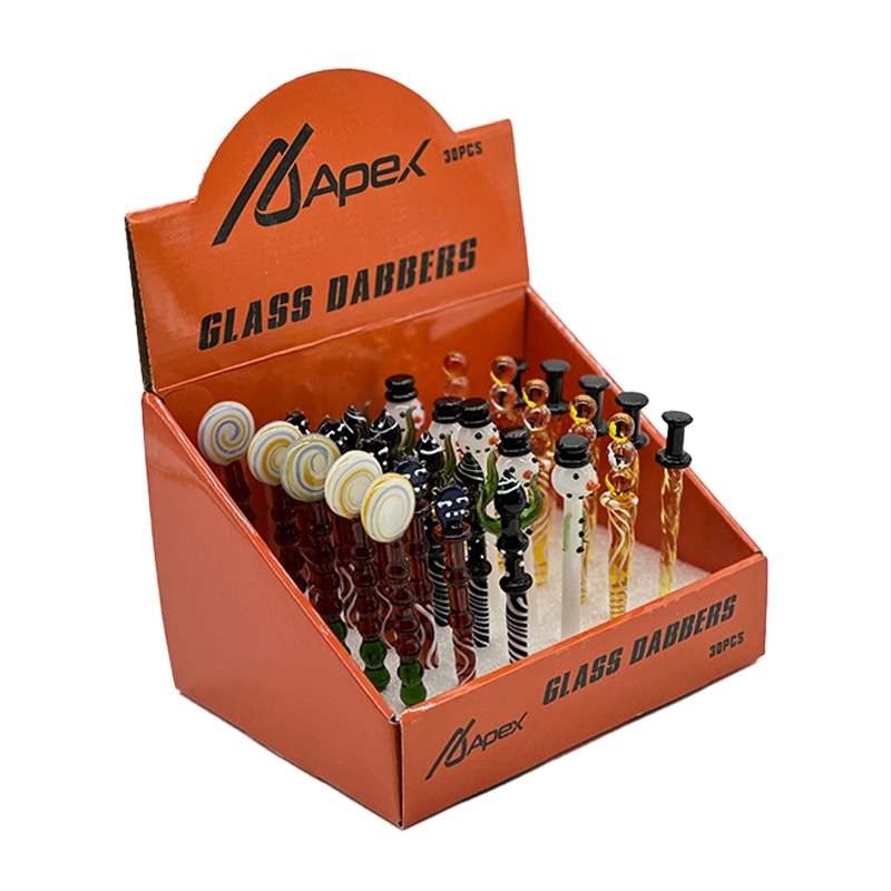 Apex Glass Dabbers - Display of 30 (MSRP $5.99 Each)