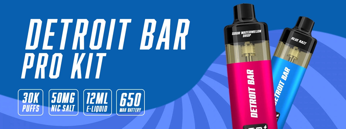 Detroit Bar Pro Kit 30K - Disposable Vape Kit