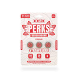 Strawberry: Dozo Perks Pseudoindoxyl 20mg Tablets – 3ct Pack, Strawberry Flavor, 10-Pack Display (Wholesale).