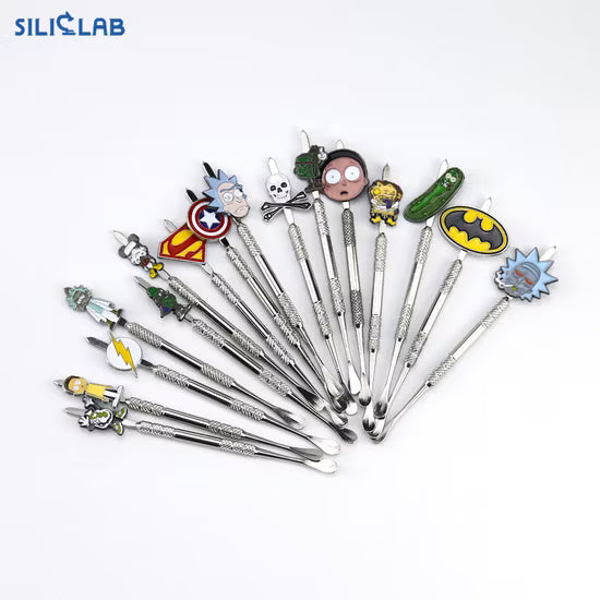 Apex Snuff Spoon Metal Dabbers - Jar of 25