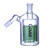 Clover Glass 4" Ash Catcher 45 Degree With Tree Perc 14mm Male to Female  (WPG-24)