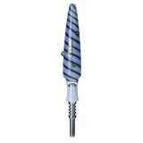 Clover Glass 5.9" Nectar Collector With Nial & Glass Bowl (NC-326)