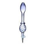 Clover Glass 5.7" Nectar Collector With Nail & Glass Bowl (NC-44)