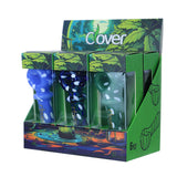 Clover Glass 4.5" Assorted Glass Hand Pipe - Display of 6 (WPF-645)
