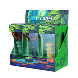 Clover Glass 4" Assorted Glass Hand Pipe - Display of 6 (WPF-649)