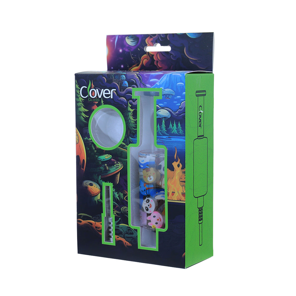 Clover Glass 8" Nectar Collector Kit (NC-234)