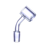 Clover Glass 45 Degree Angle Quartz Male Banger 14mm - Display of 12