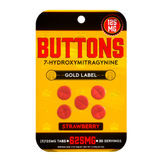 Buttons 7-Hydroxy Gold Label Tablets 125mg - Pack of 5 / Display of 10
