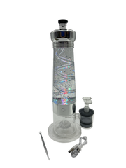 Electric Lava Lamp 13in Glass Bong (MSRP $69.99)