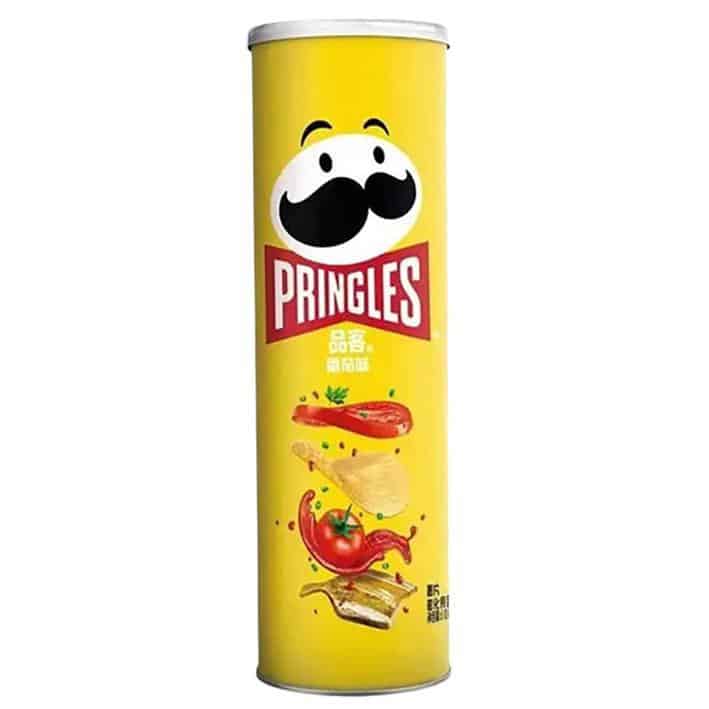 Exotic Snacks Pringles Chips 110g Can (China) (MSRP $6.99)