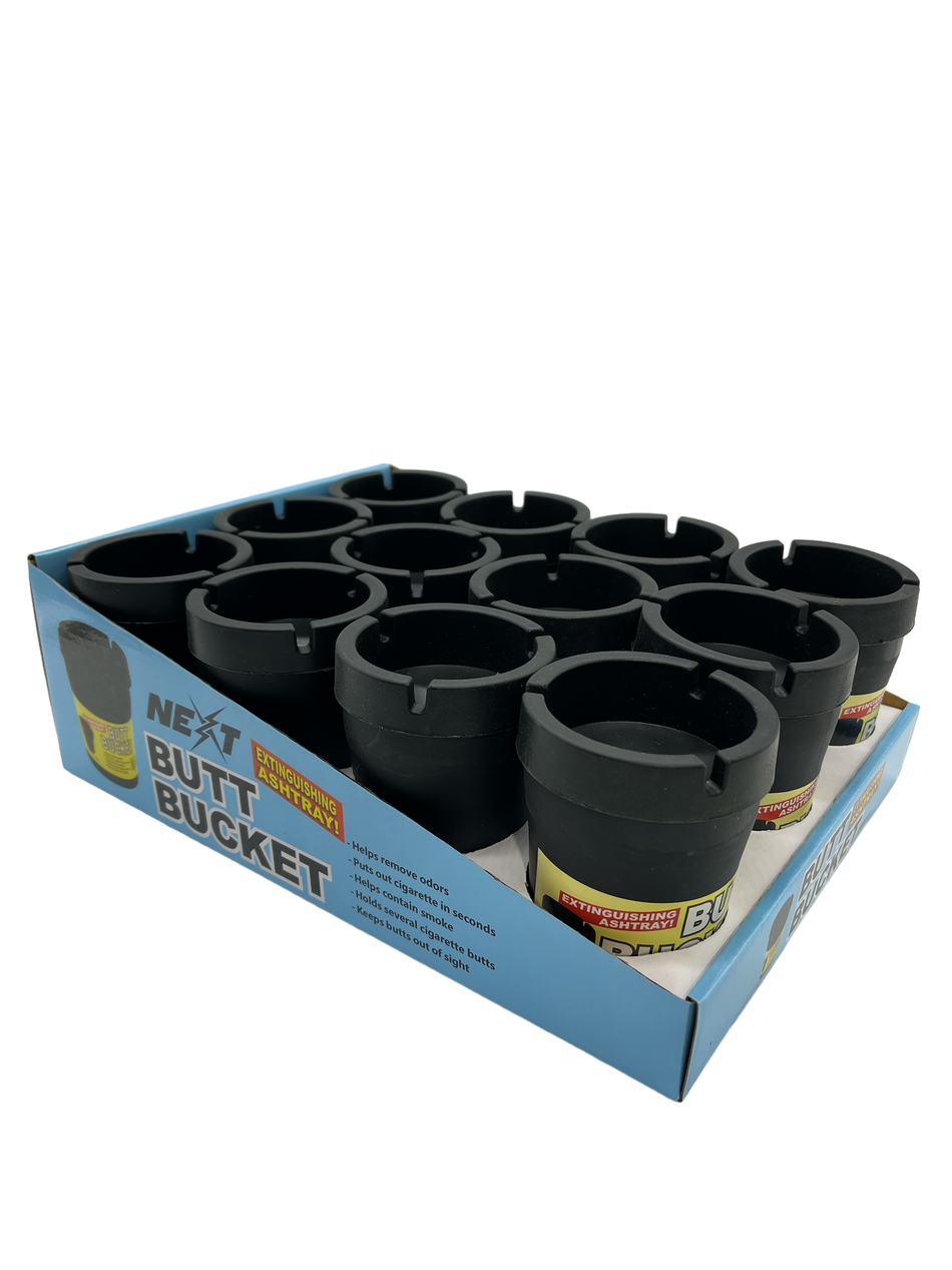 Extinguishing Ashtray Butt Bucket Next 12 Piece Display (MSRP $4.99ea)