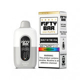 Fifty Bar V2 Powered by Beard Vape Co. 20K Puffs Disposable Vape - Display of 5 (MSRP $19.99 Each)