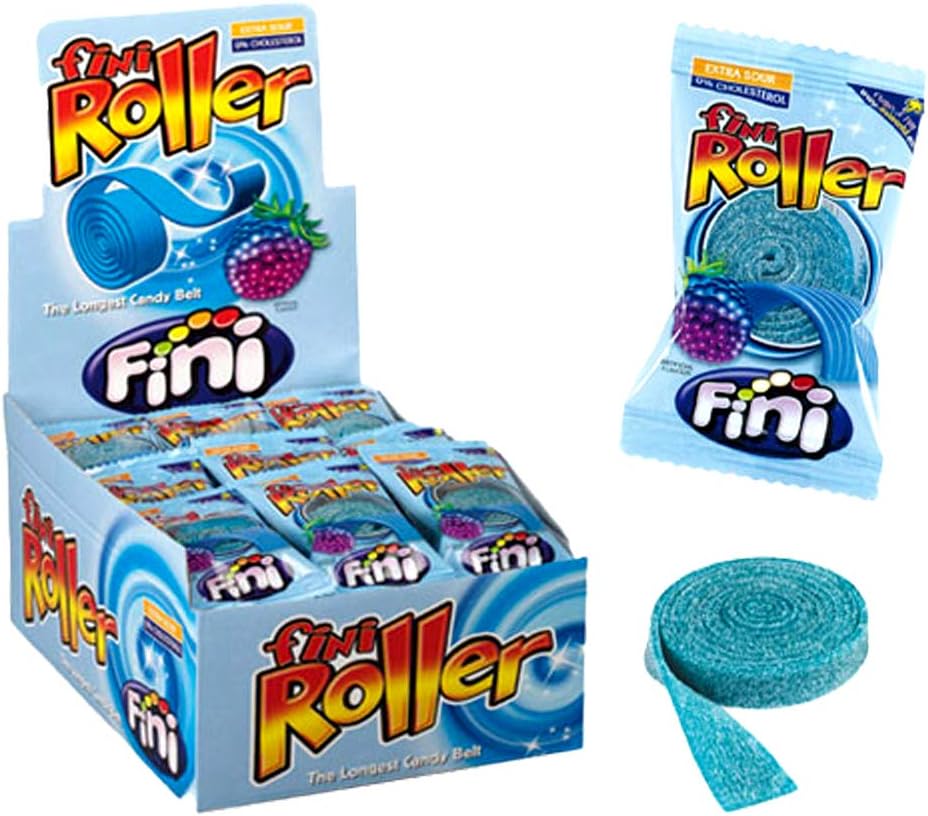Fini Roller Raspberry 20g - Display of 40 (MSRP $0.99 Each)