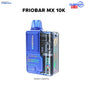 FrioBar MX10K 5% Disposable Vape - Display of 5 (MSRP $19.99 Each)