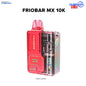FrioBar MX10K 5% Disposable Vape - Display of 5 (MSRP $19.99 Each)