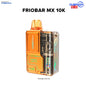 FrioBar MX10K 5% Disposable Vape - Display of 5 (MSRP $19.99 Each)