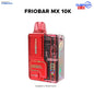 FrioBar MX10K 5% Disposable Vape - Display of 5 (MSRP $19.99 Each)