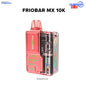 FrioBar MX10K 5% Disposable Vape - Display of 5 (MSRP $19.99 Each)