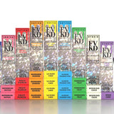 FVKD Exotics THCA Rosin Disposable 3.5g - Display of 6