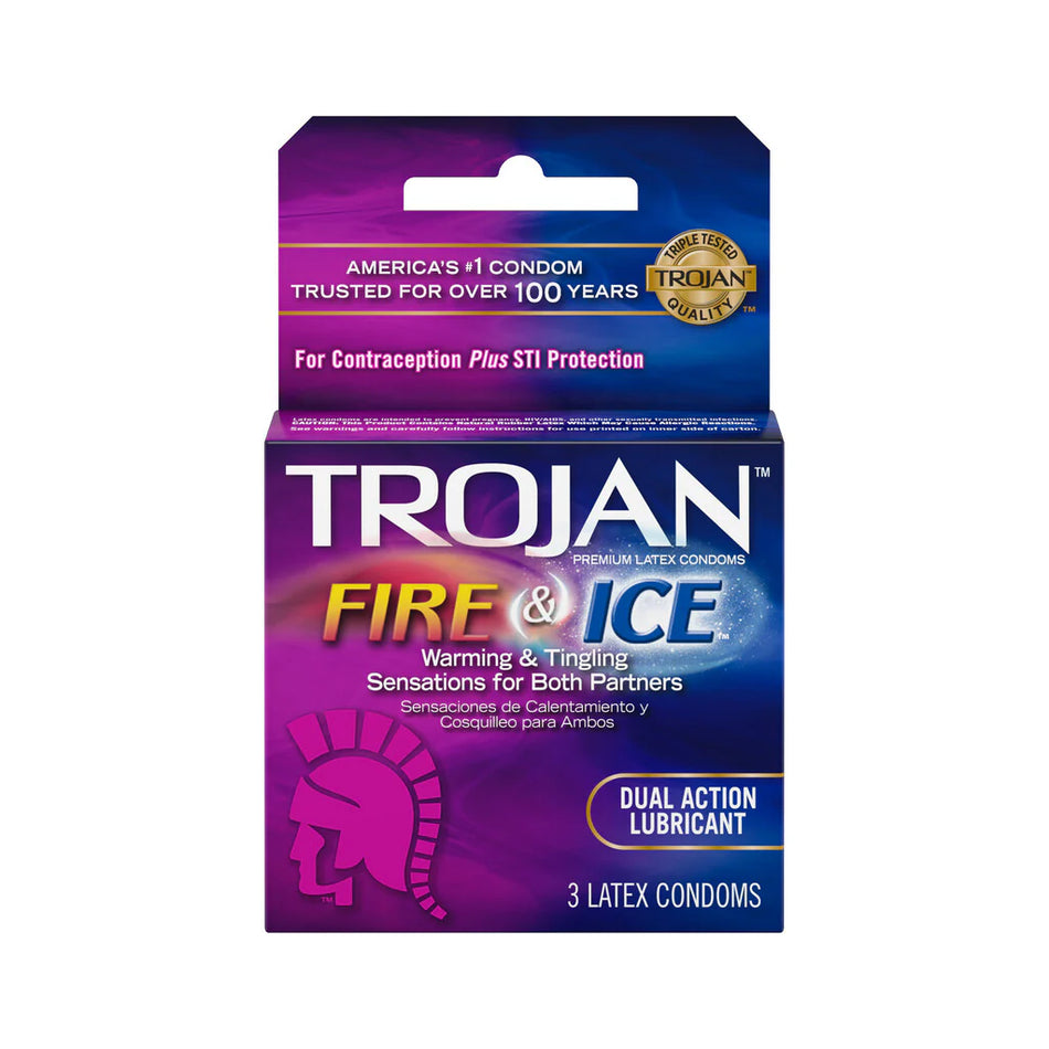 Trojan Fire & Ice 3pk 6ct Bundle
