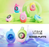 Flum UT Bar 50K Disposable Vape - Display of 5 (MSRP $24.99 Each)