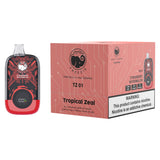 Freezie Tropical Zeal 15000 Disposable Vape 10ct Display (MSRP $14.99ea)
