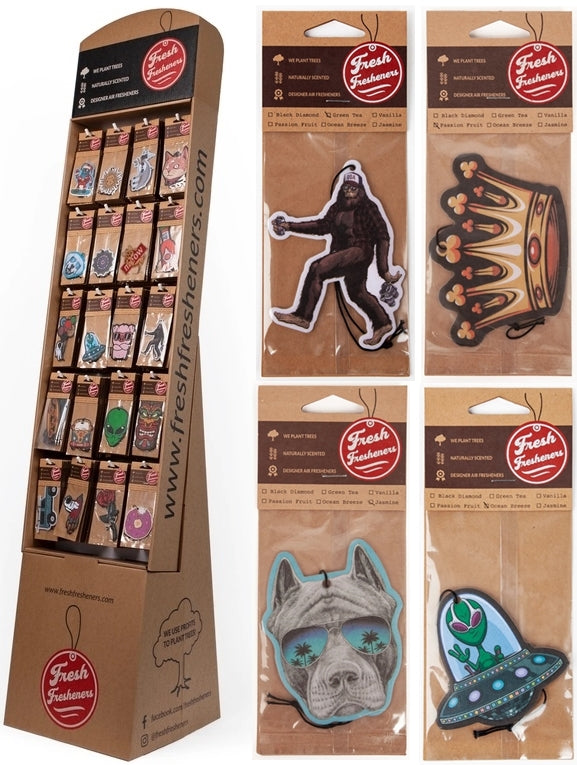 Fresh Fresheners 240 Car Freshener Floor Display (MSRP $3.49 Each)