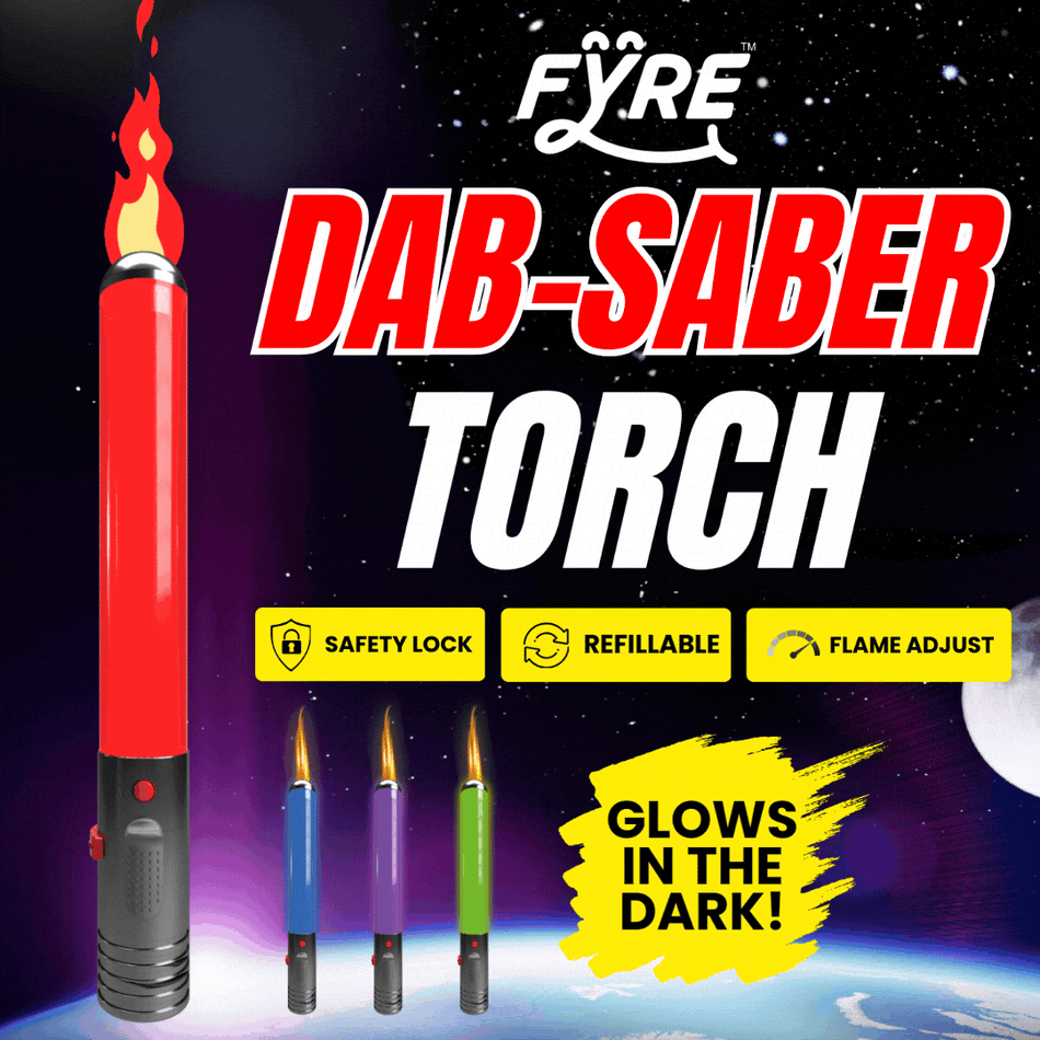 Smyle Fyre Saber Torch Adjustable Flame (MSRP $19.99)