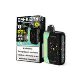 Geek Bar Hookah X DTL 25K 18mL Disposable Vape - Display of 5
