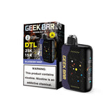 Geek Bar Hookah X DTL 25K 18mL Disposable Vape - Display of 5