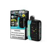 Geek Bar Hookah X DTL 25K 18mL Disposable Vape - Display of 5