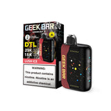 Geek Bar Hookah X DTL 25K 18mL Disposable Vape - Display of 5