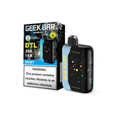 Geek Bar Hookah X DTL 25K 18mL Disposable Vape - Display of 5