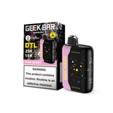 Geek Bar Hookah X DTL 25K 18mL Disposable Vape - Display of 5