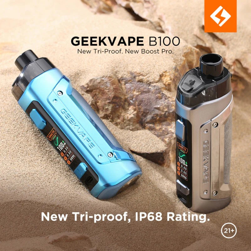 GeekVape B100 Aegis Boost Pro 2 100W 18650 Pod System Kit (MSRP $54.99)