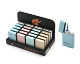 Clickit Flip Open Torch & Flame Mix Color - Display of 20 (MSRP $13.99 Each)