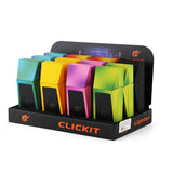 Clickit Cyber Torch w/ LED - Display of 12 (MSRP $24.99 Each)