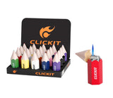 Clickit Crayon Torch Mixed Color - Display of 20 (MSRP $19.99 Each)